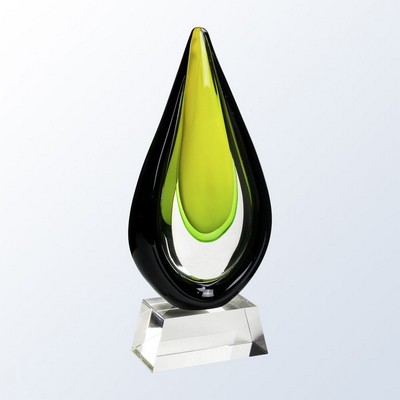 Large Goldfinch Award w/Clear Base Award